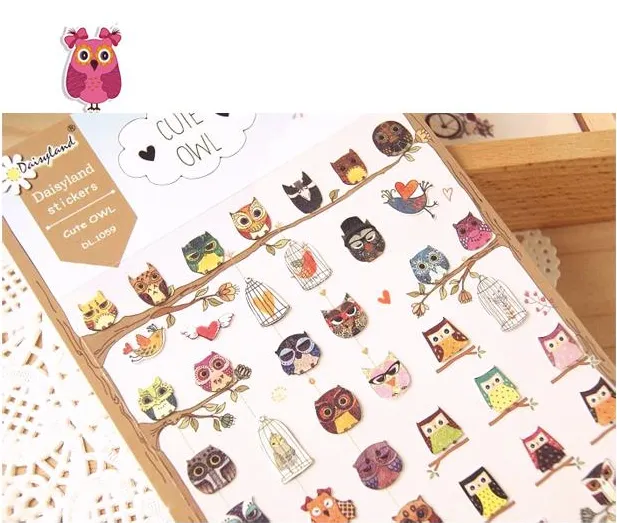 Daisyland Sticker: Cute Owl