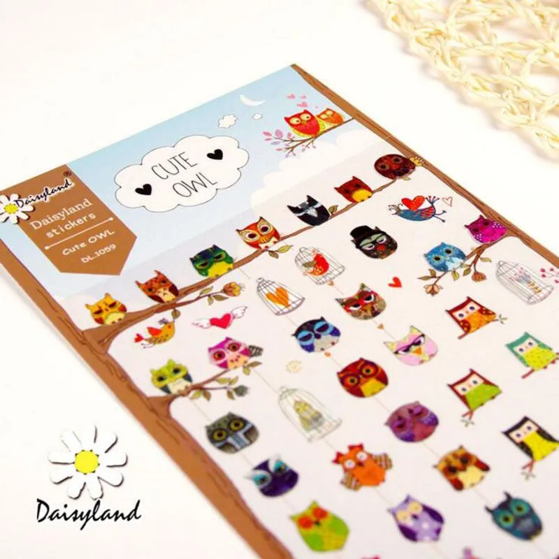 Daisyland Sticker: Cute Owl