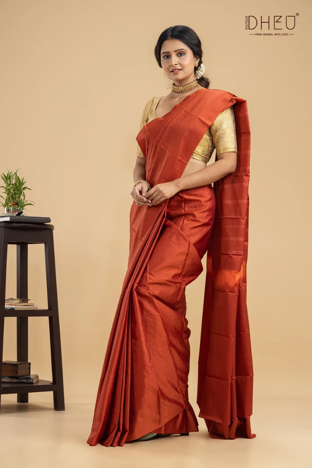 Dheu Exclusive -Designer Silk Saree