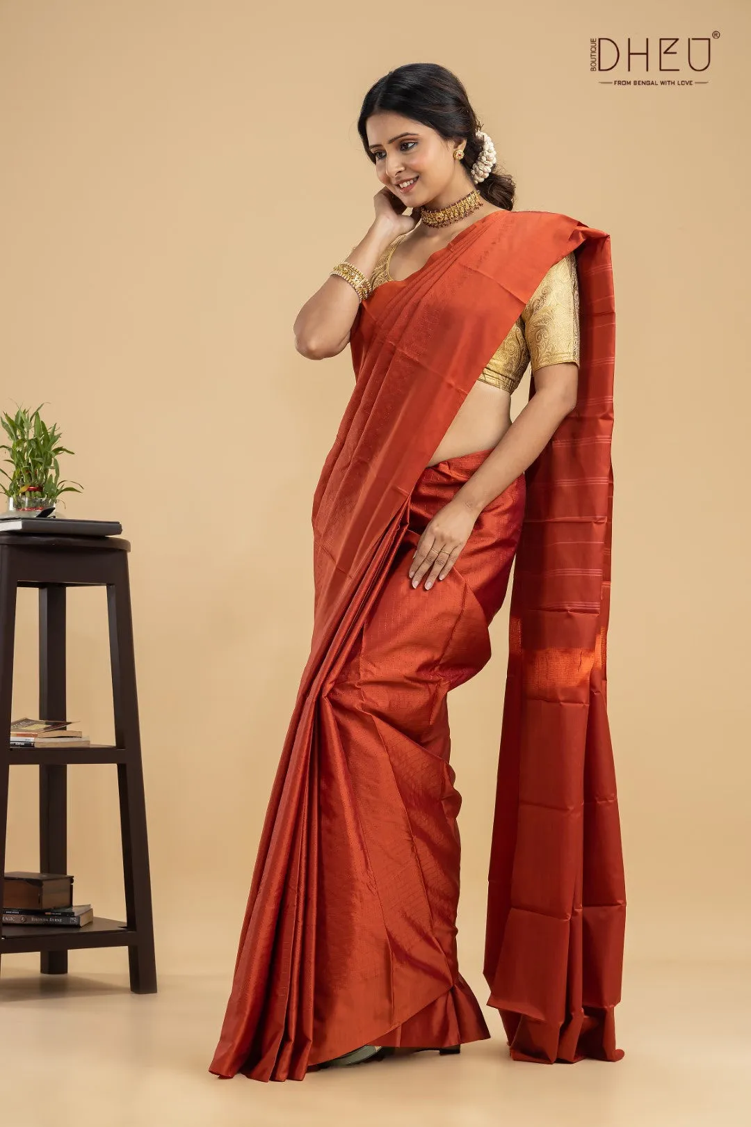 Dheu Exclusive -Designer Silk Saree