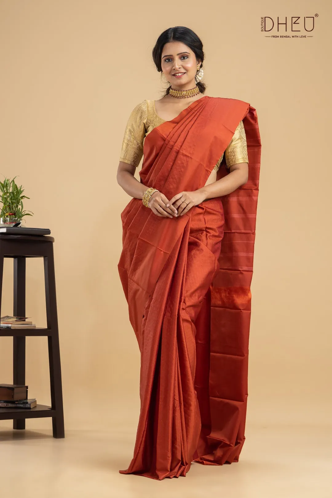 Dheu Exclusive -Designer Silk Saree