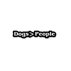 Dogs & People  Sticker