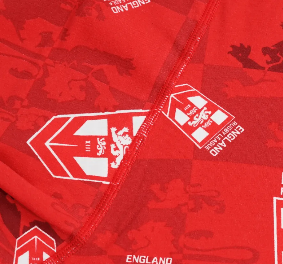 England Rugby League Red - Mens Boxer Shorts