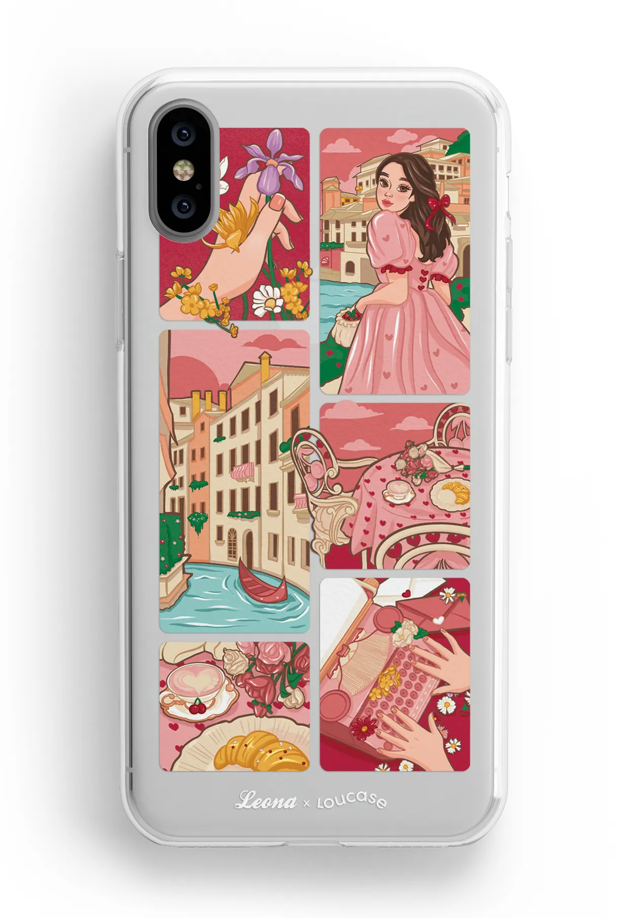 For Hopeless Romantics - KLEARLUX™ Limited Edition Leona x Loucase Phone Case | LOUCASE