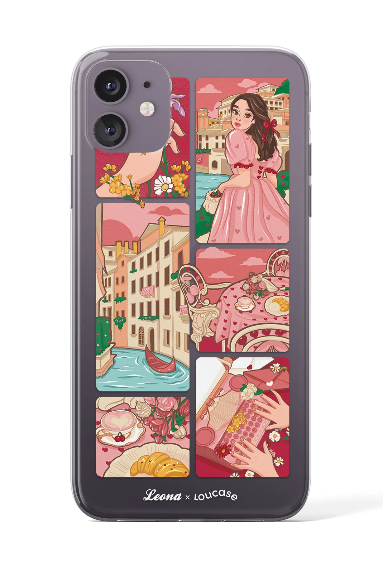 For Hopeless Romantics - KLEARLUX™ Limited Edition Leona x Loucase Phone Case | LOUCASE