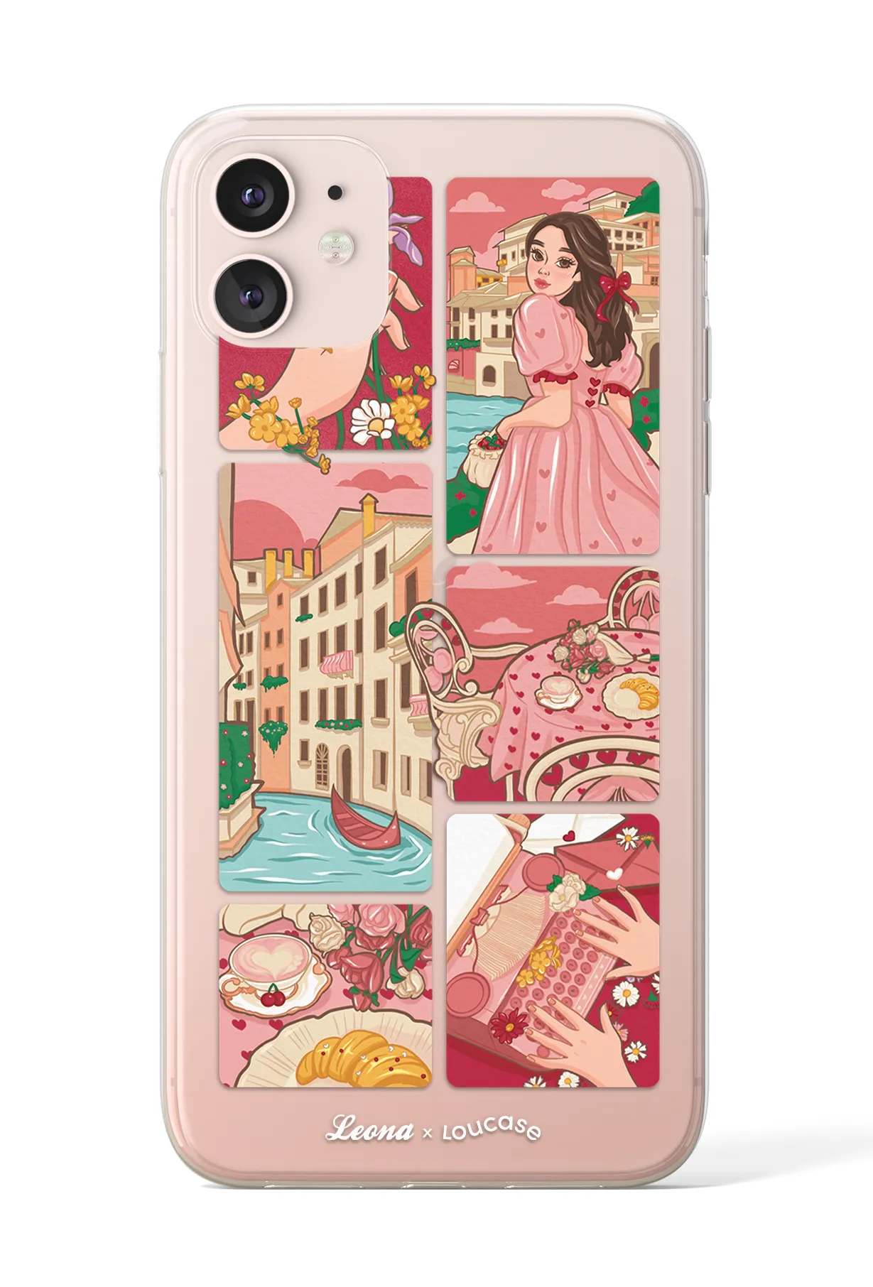 For Hopeless Romantics - KLEARLUX™ Limited Edition Leona x Loucase Phone Case | LOUCASE