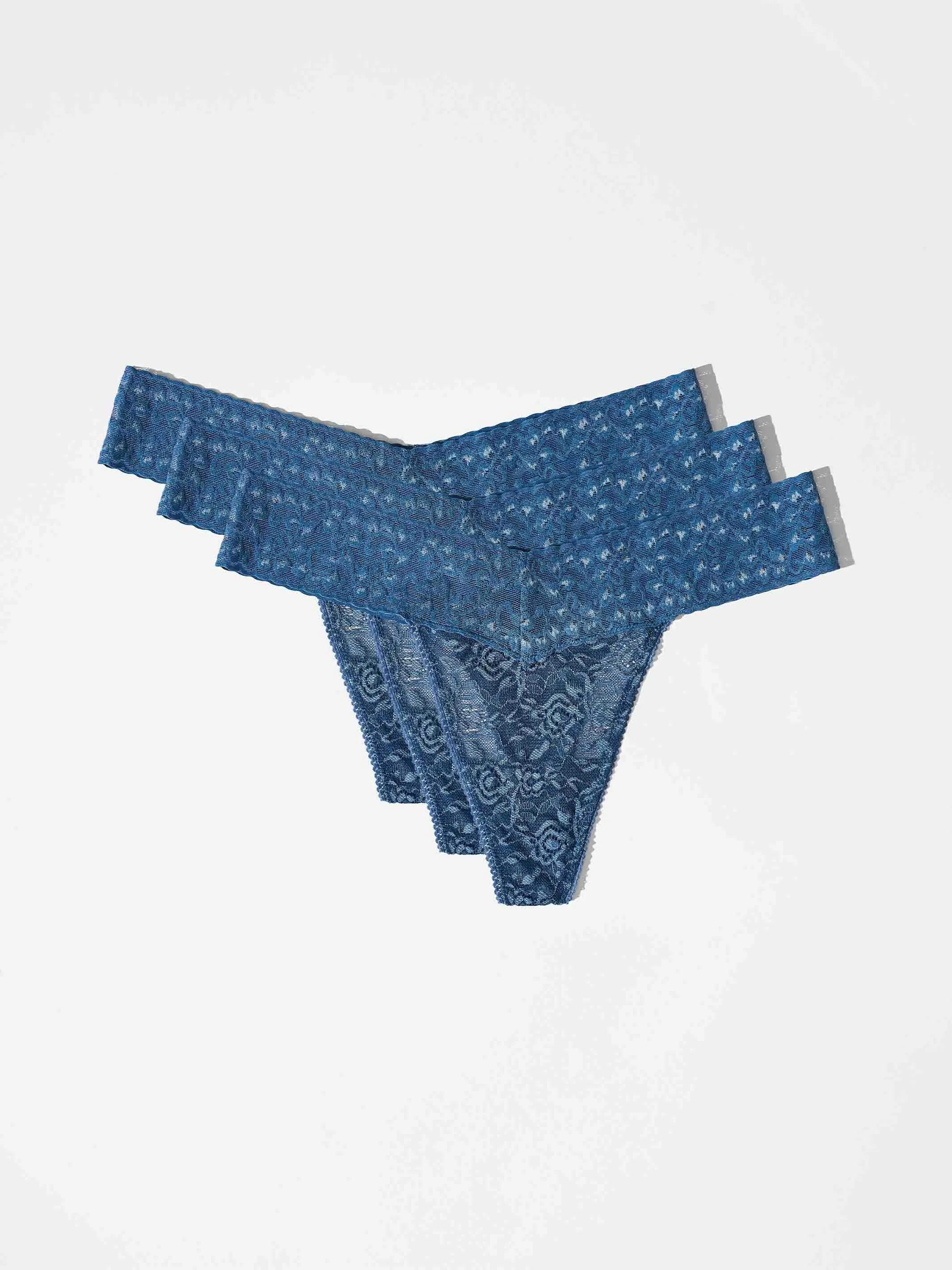 Gift box 3 Pack Lace Thong