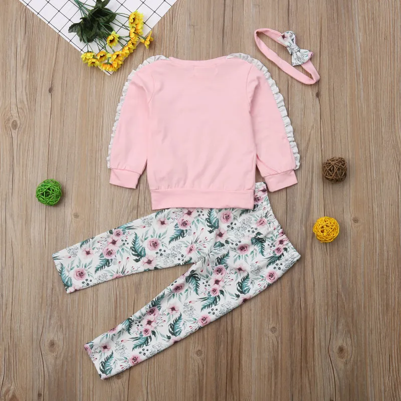 Girls "Daddy's Little Princess" 3 Pcs Set