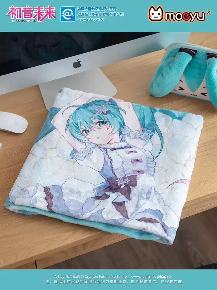 Hatsune Miku - Hatsune Miku 39 Language Of Flowers Air Conditioning Blanket Moeyu