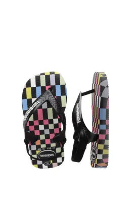 Havaianas | Baby Check (Black/Multi)