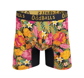 Hibiscus - Mens Bamboo Boxer Shorts