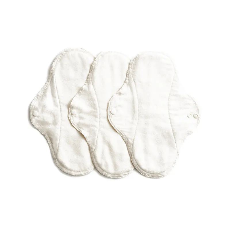 Imse Vimse Sanitary Pads Regular Natural, set of 3, washable