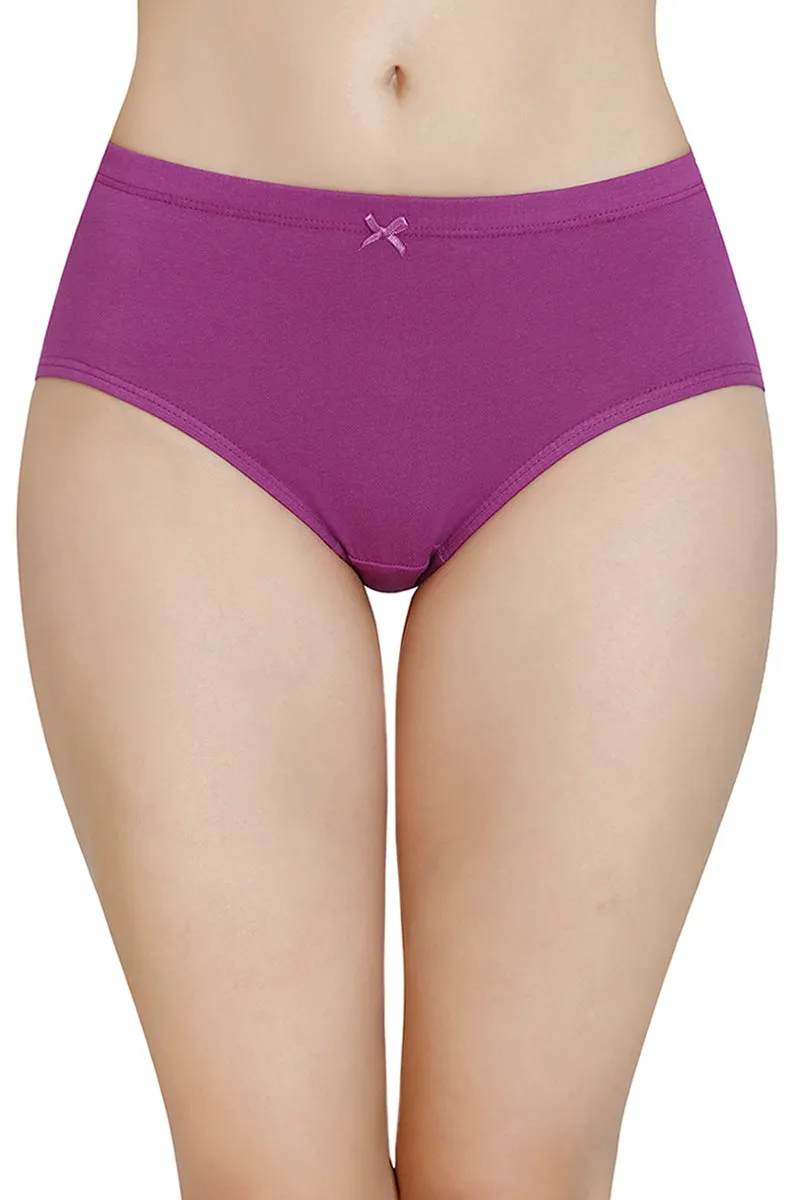 Inner Elastic Waistband Hipster Panty (Pack of 3)