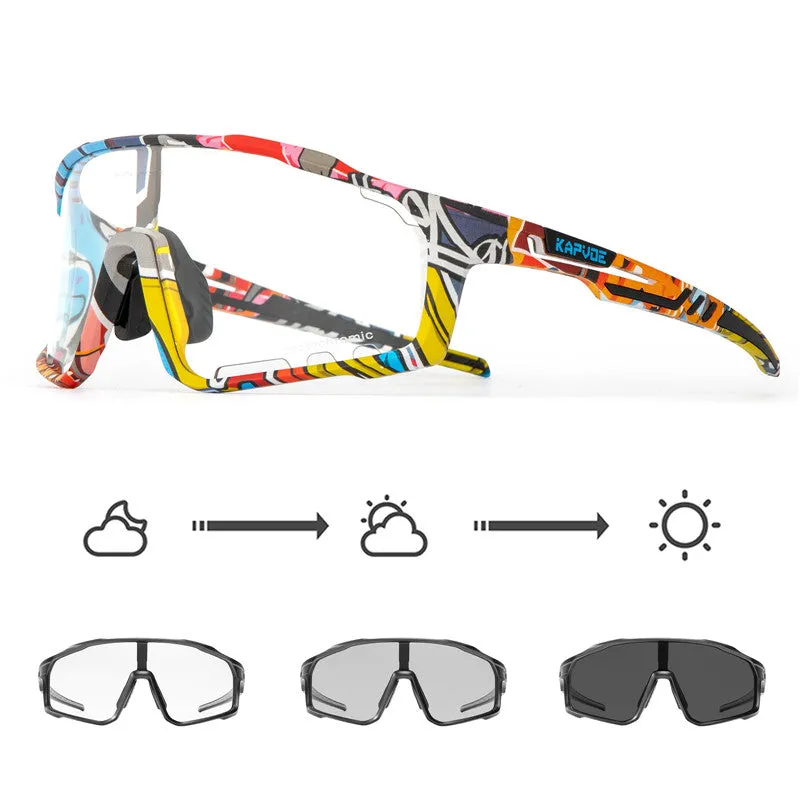 Kapvoe X76 Photochromic Sports Glasses