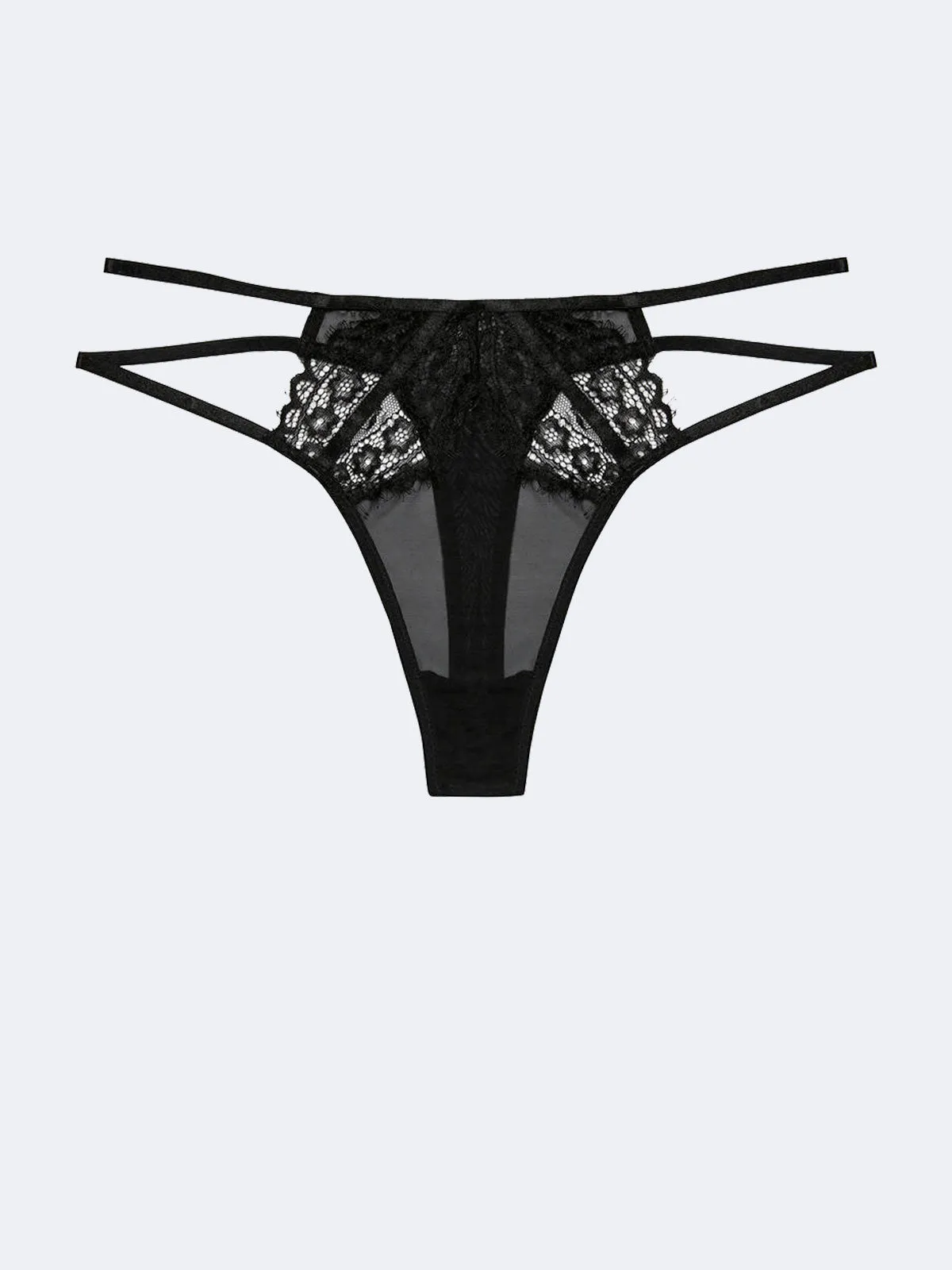 Kennedy Strappy Lace Thong