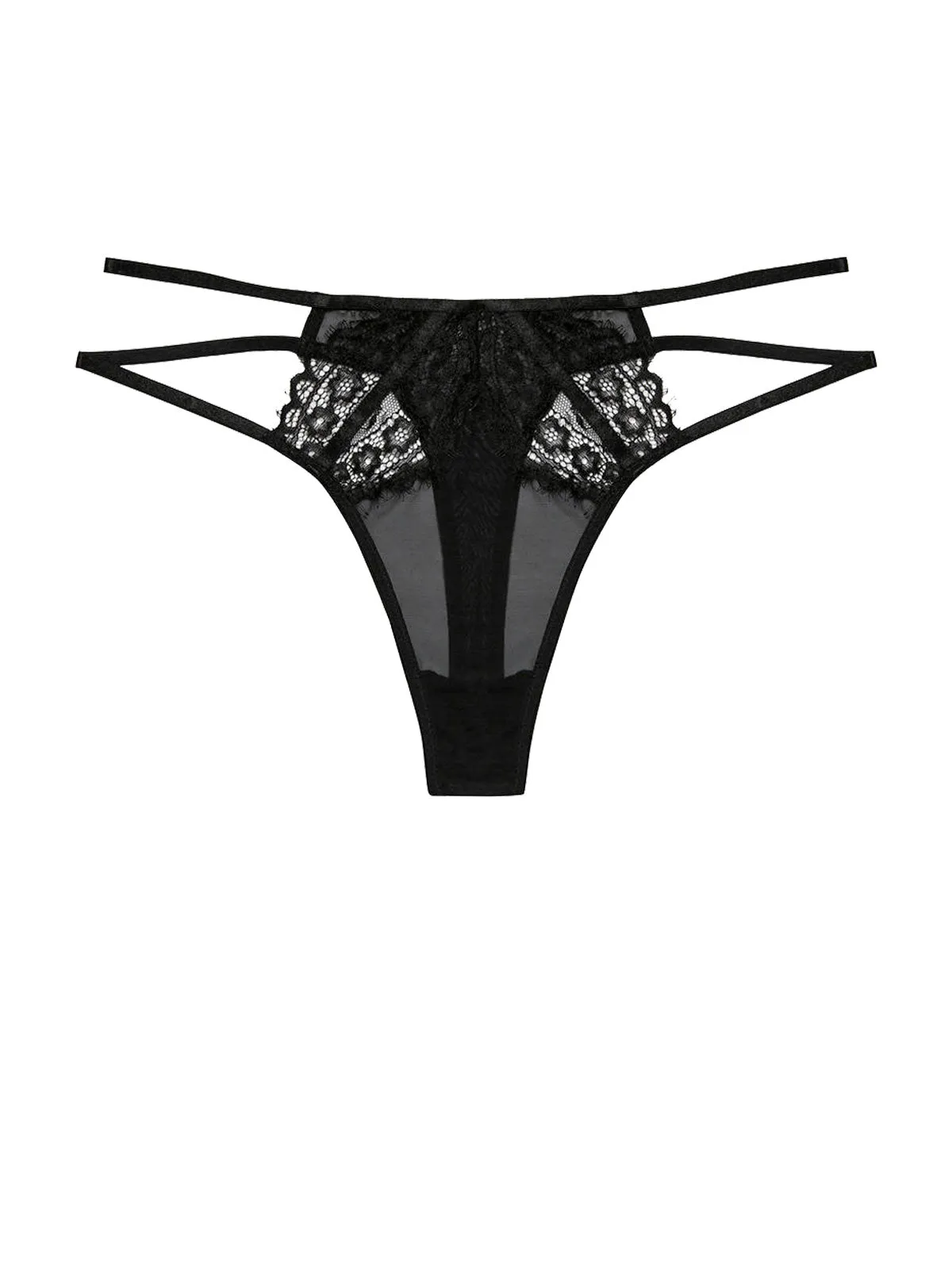 Kennedy Strappy Lace Thong