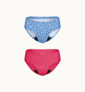 (Kit Item) Best Sellers Period Kit LP LTD Color Pink Pop/Whirlpool 2-Pack | Bikini