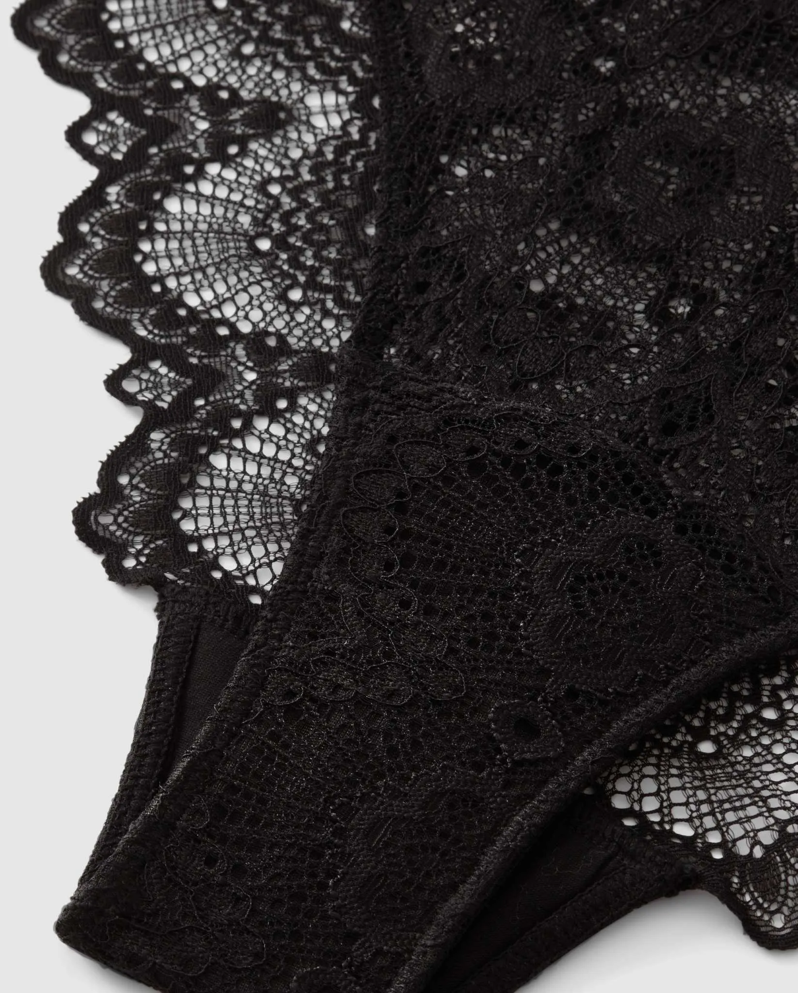 Lace Period Cheeky Black