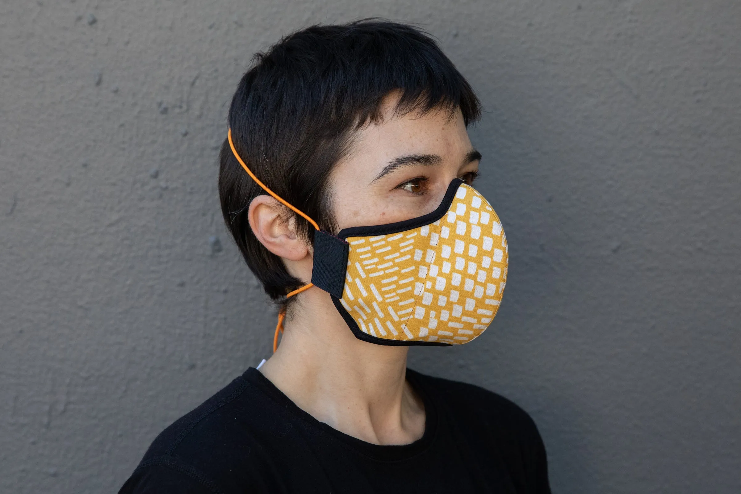 lines cotton MASK