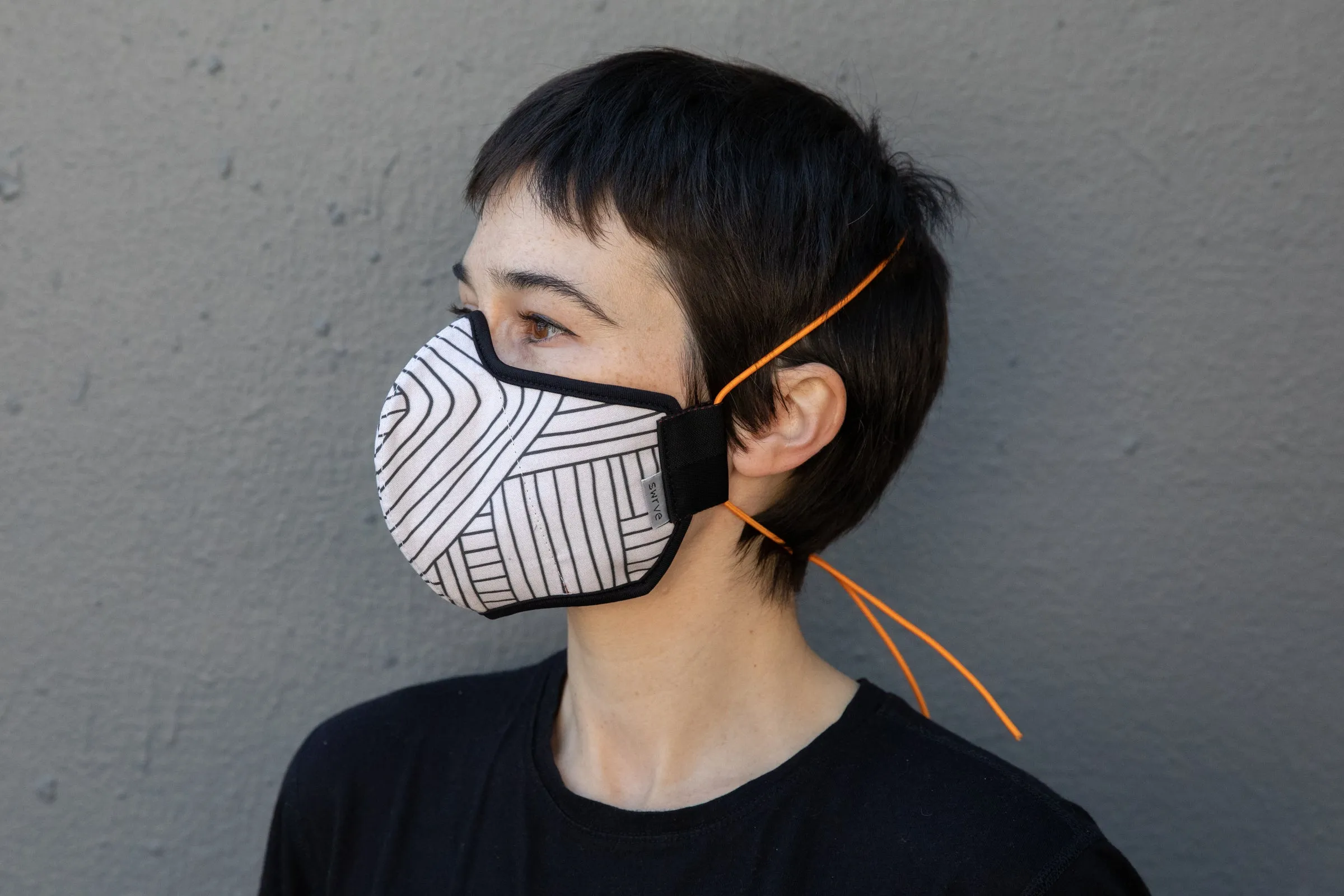 lines cotton MASK