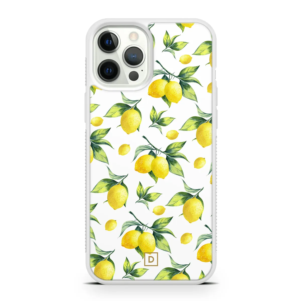 Lusty Lemons Rubber Phone Case