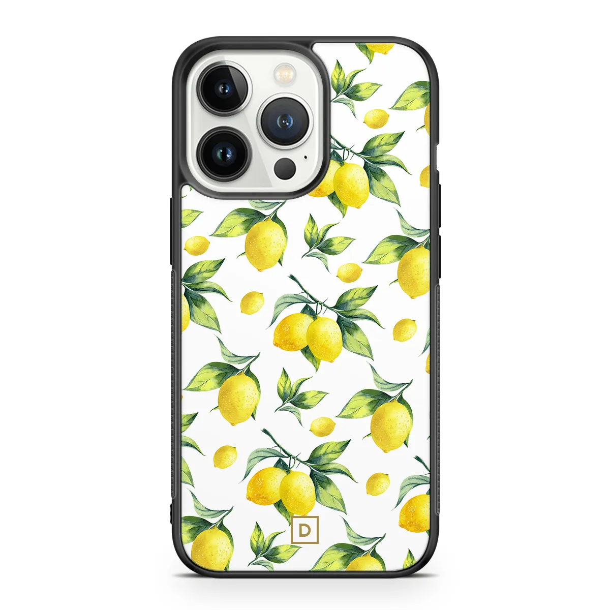 Lusty Lemons Rubber Phone Case