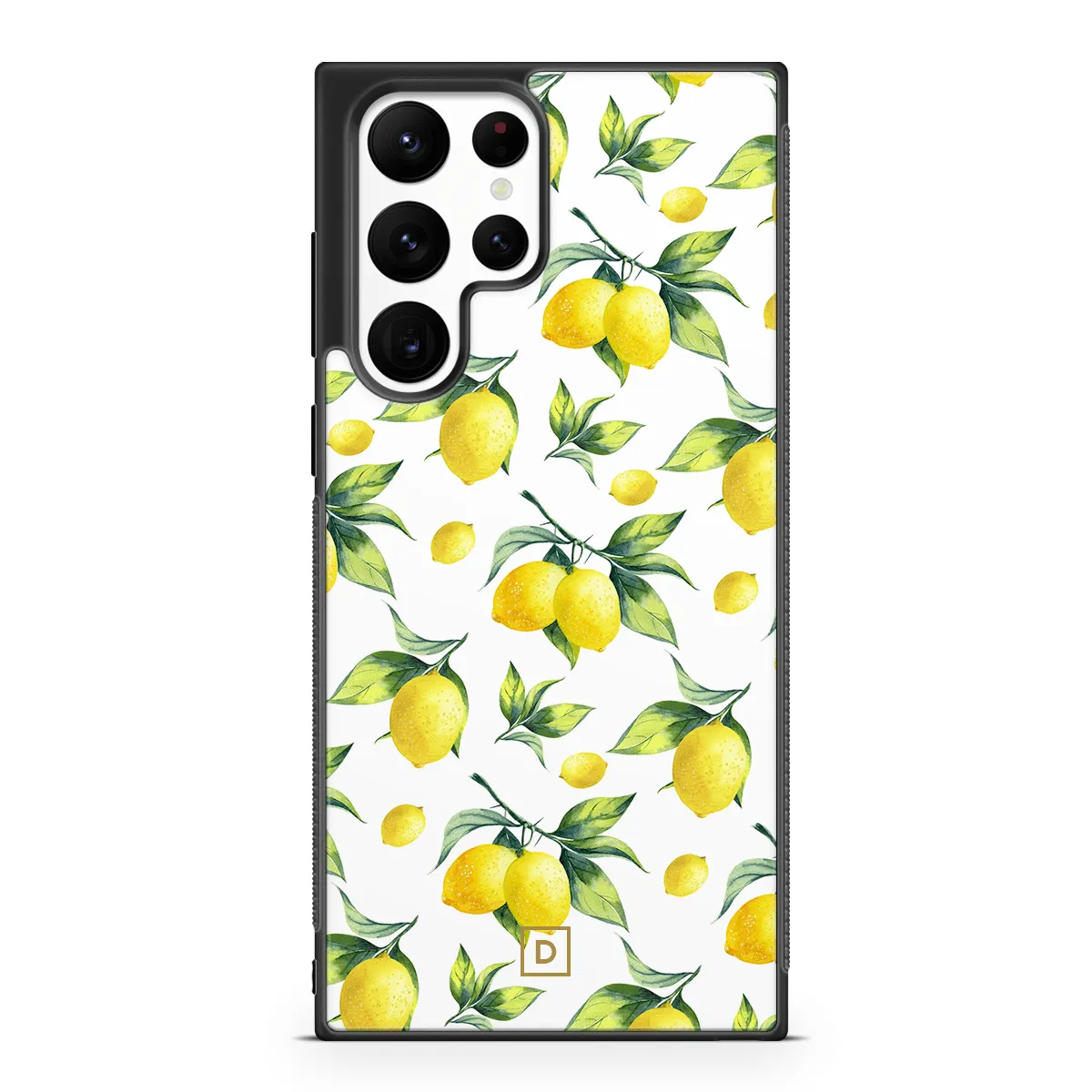 Lusty Lemons Rubber Phone Case