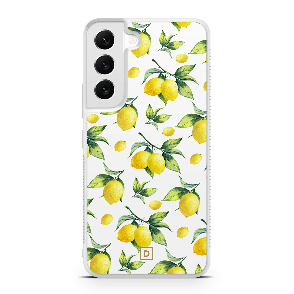 Lusty Lemons Rubber Phone Case