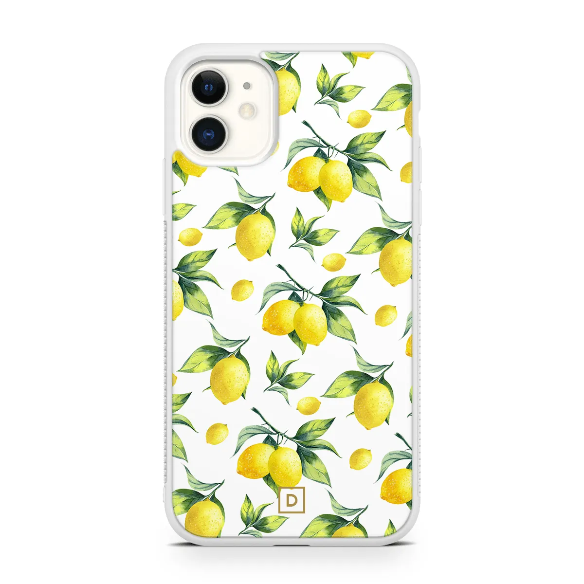 Lusty Lemons Rubber Phone Case