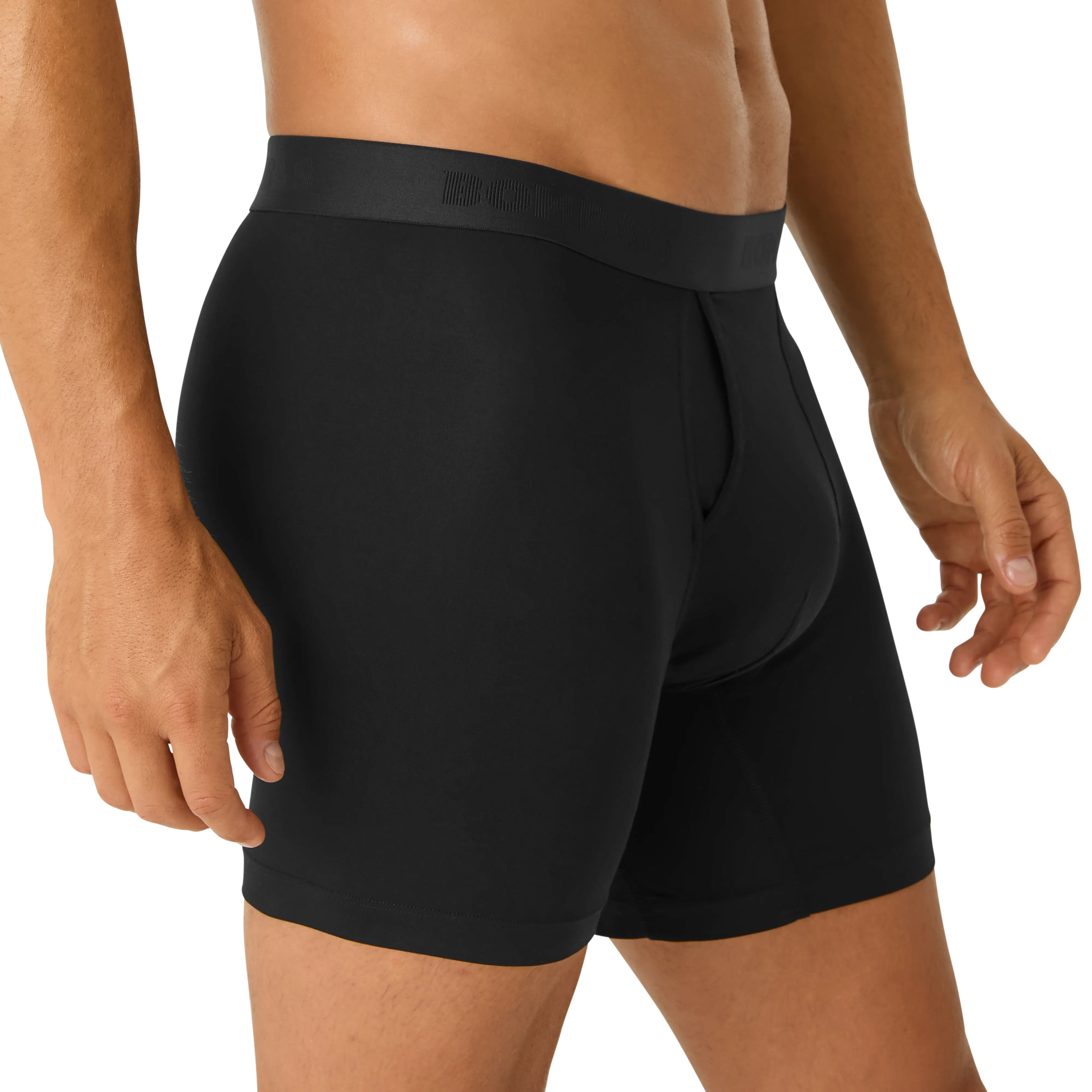 Men's Cotton Modal Blend Boxer Brief - Classic Fly 6-Pack