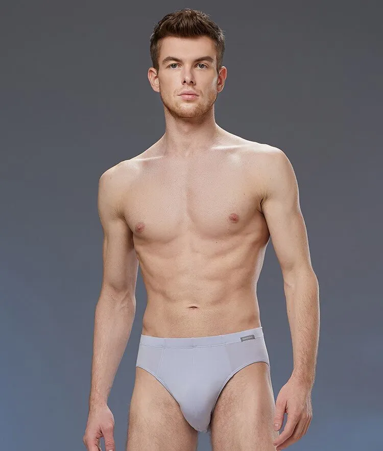 Men's Modal Mulberry Silk Anti-Bacterial Briefs