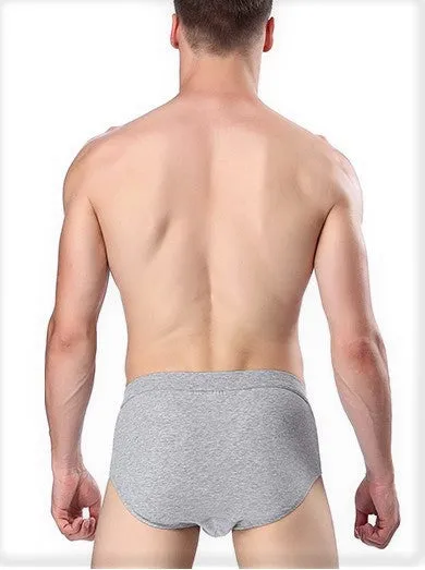 Men's Pure Cotton Briefs (3pcs Pack)