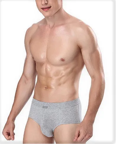 Men's Pure Cotton Briefs (3pcs Pack)