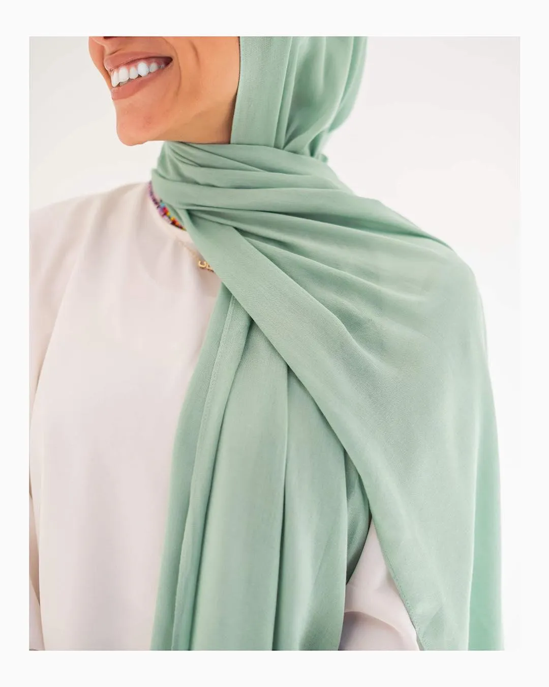 Mint Green Cotton Modal