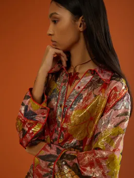 Moroccan Alma silk shirt