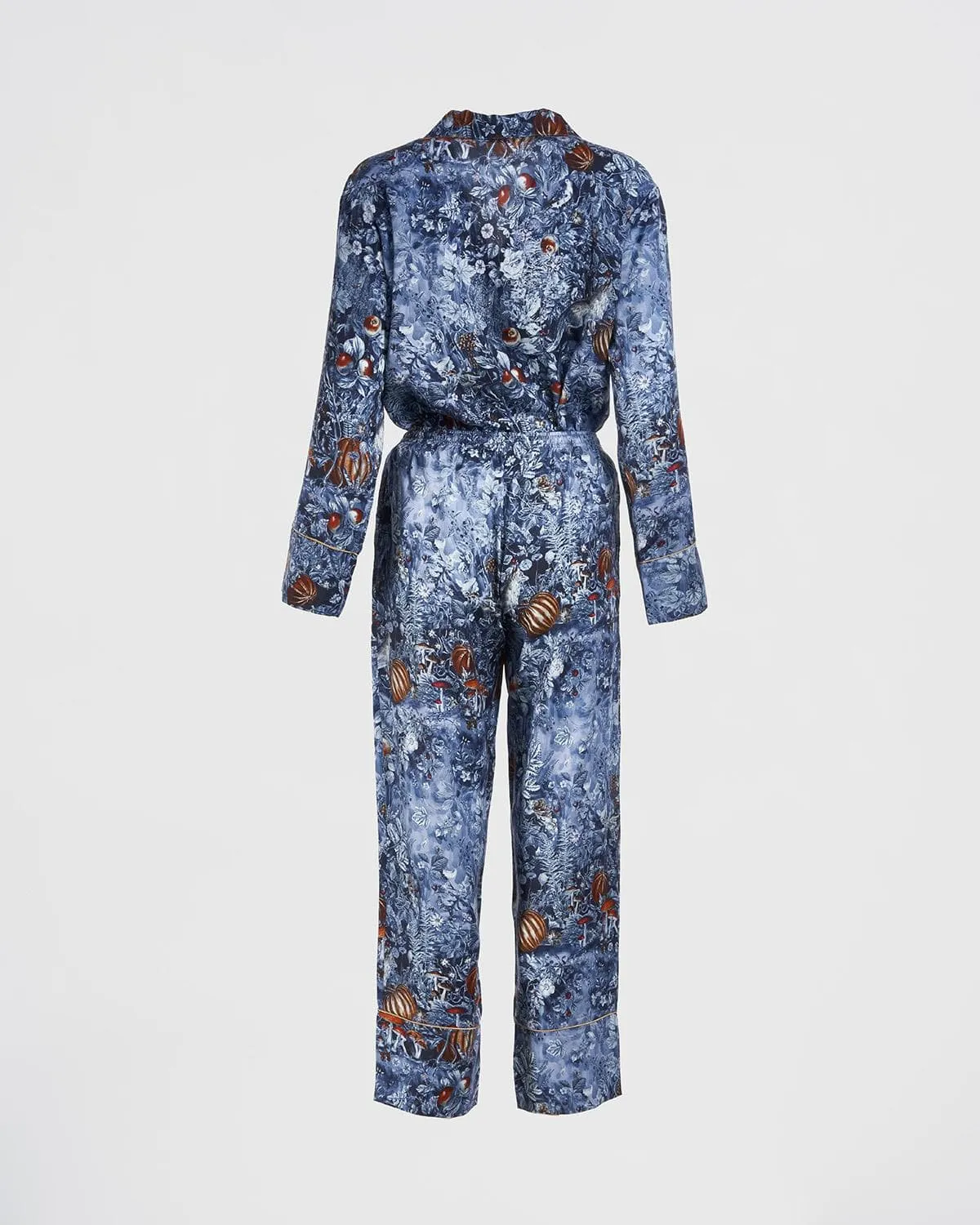 Nocturnal Garden Pyjamas Midnight Blue