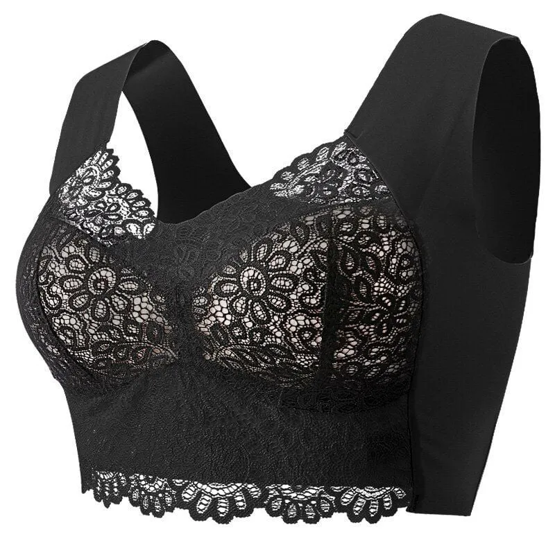 OCW Wire Free Lace Push Up Bras