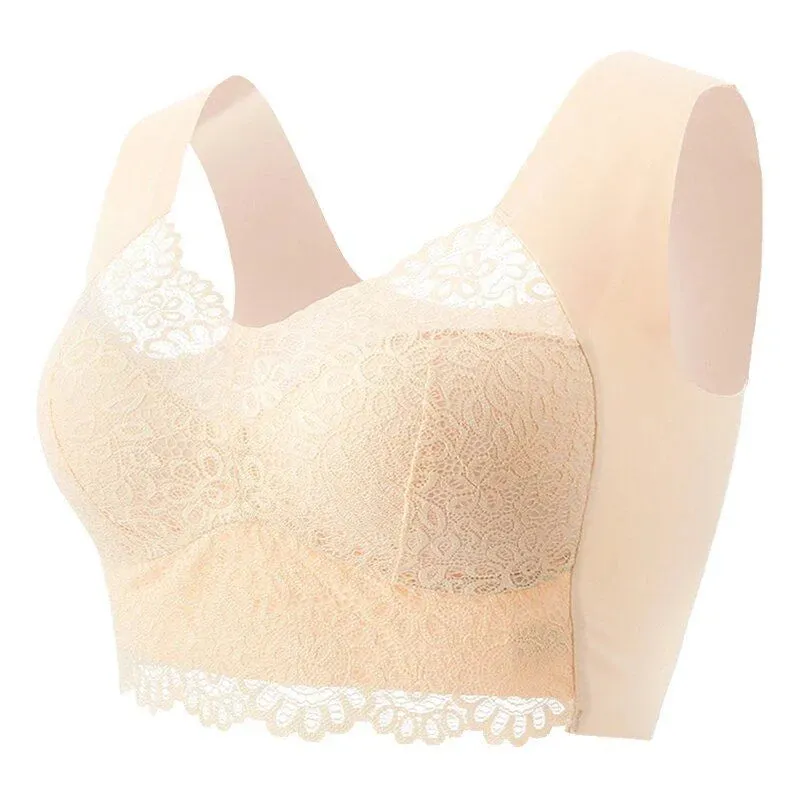 OCW Wire Free Lace Push Up Bras