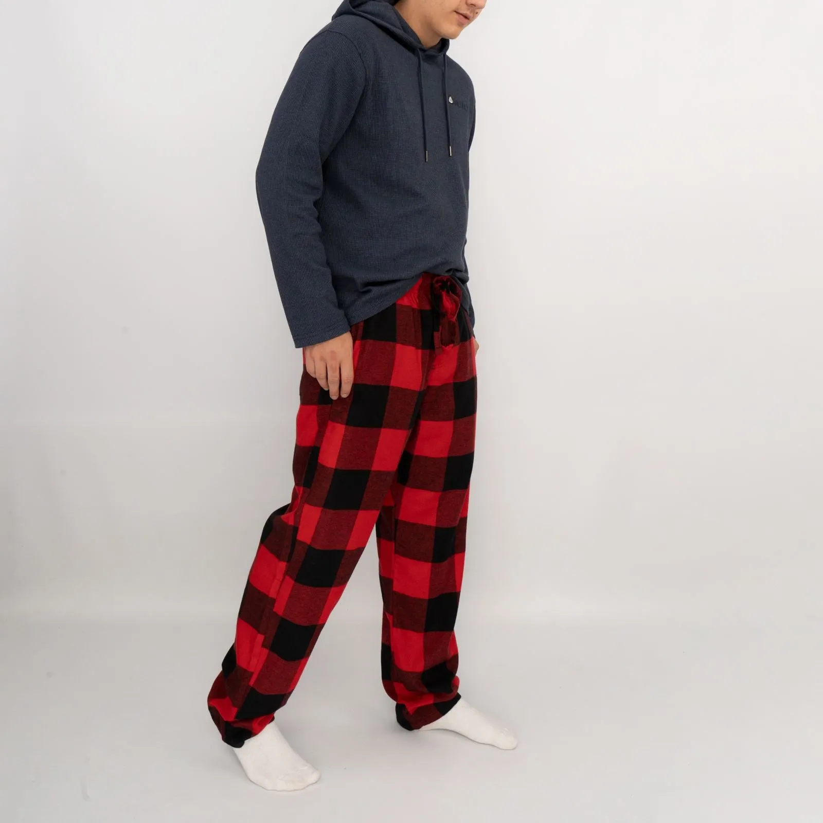 Mens Red Plaid Tartan Pyjama Bottoms from Old Navy