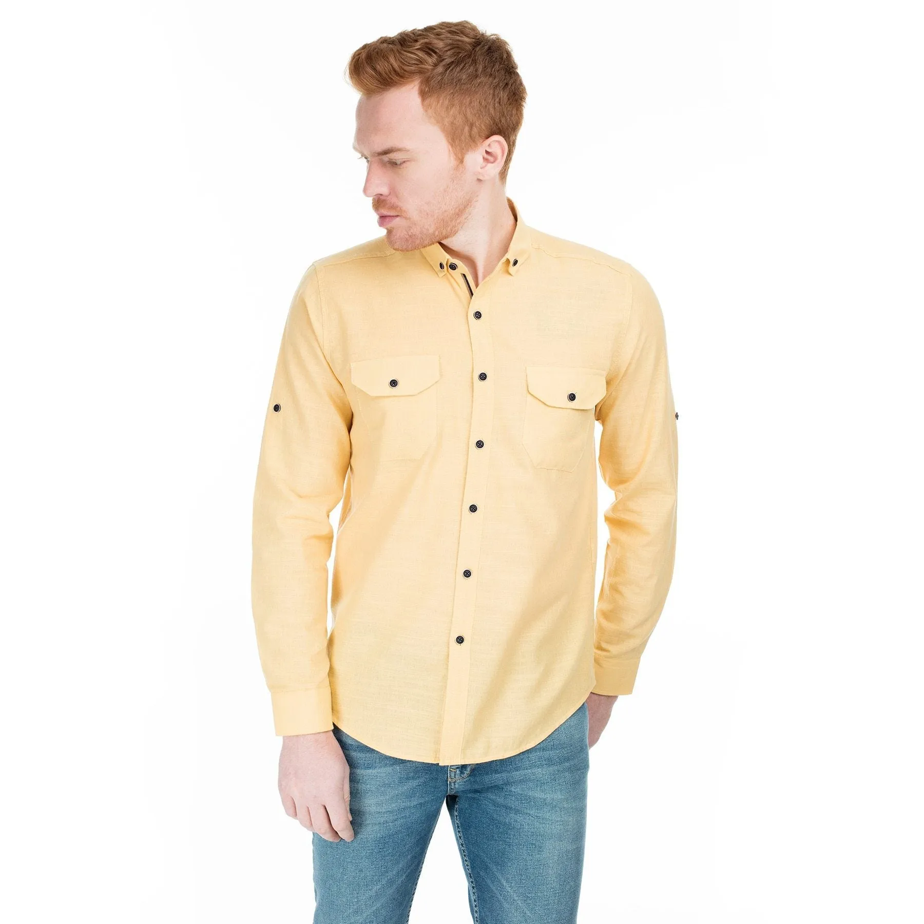 Pockets Cotton Shirt