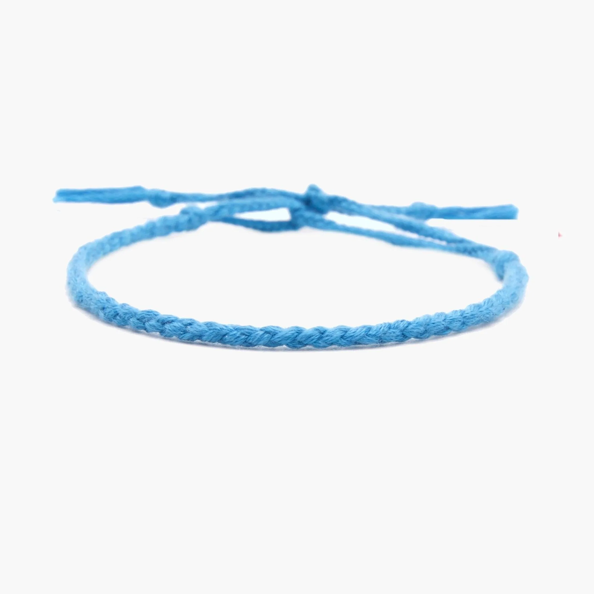 Pranayama Cotton Bracelet (Blue)