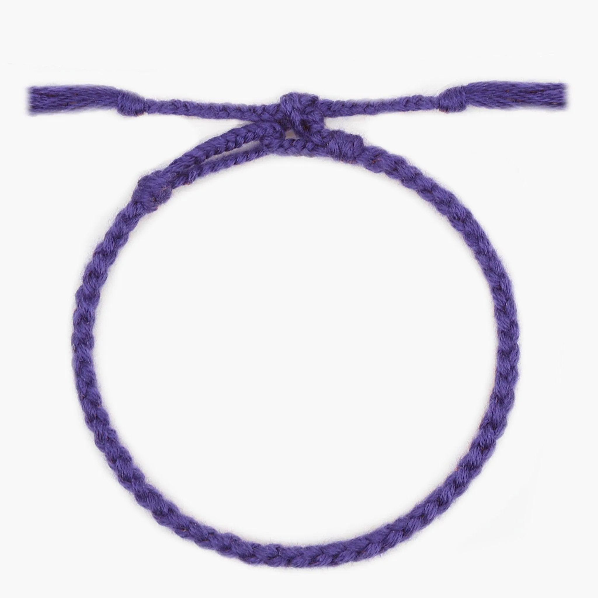 Pranayama Cotton Bracelet (Night Blue)