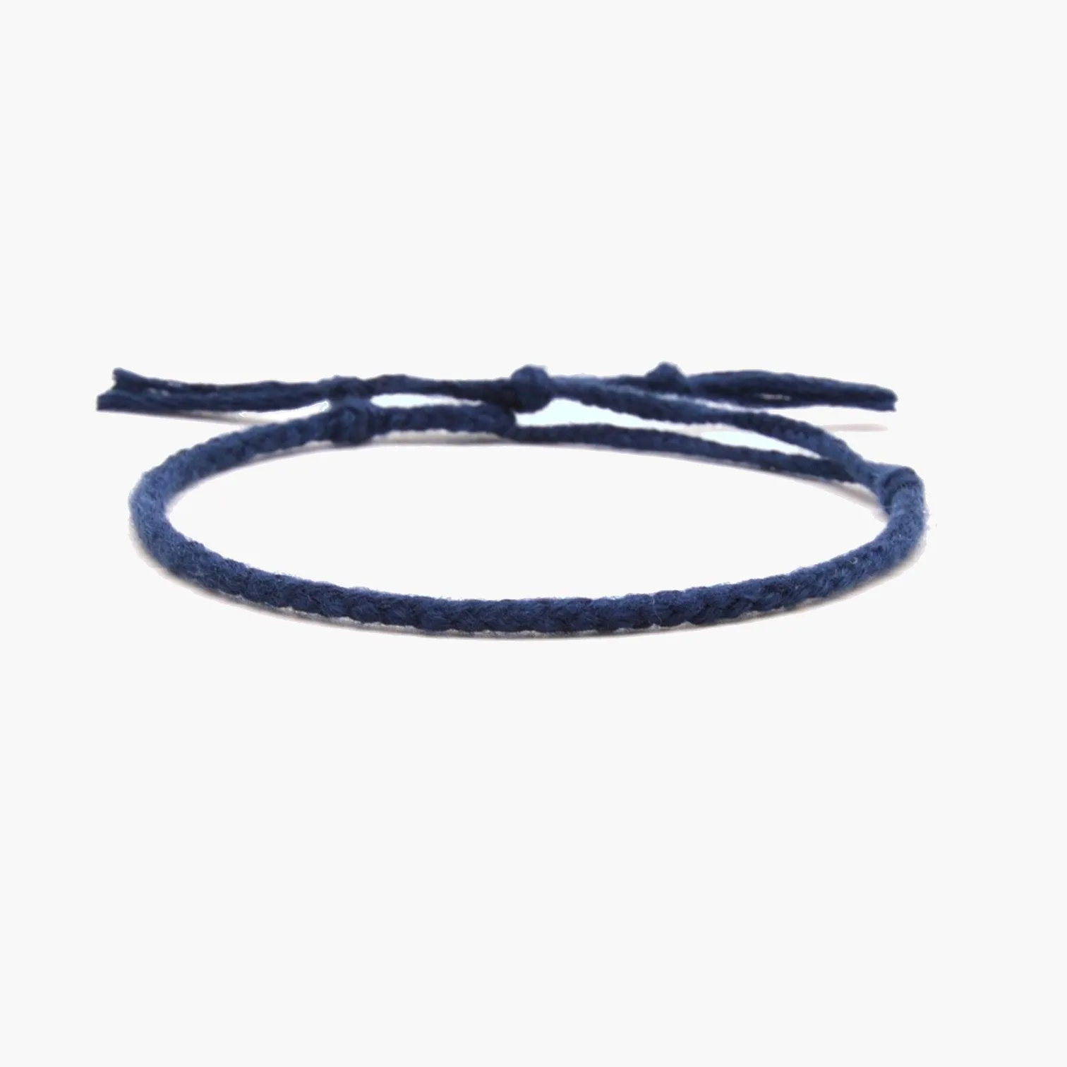 Pranayama Cotton Bracelet (Night Blue)