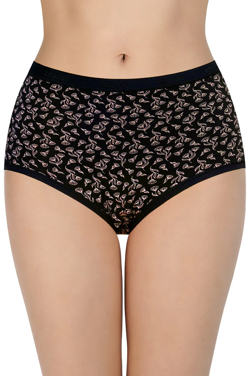 Print High Rise Full Brief Panties (Pack of 3)