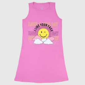 Smiley Sleeveless Nightgown