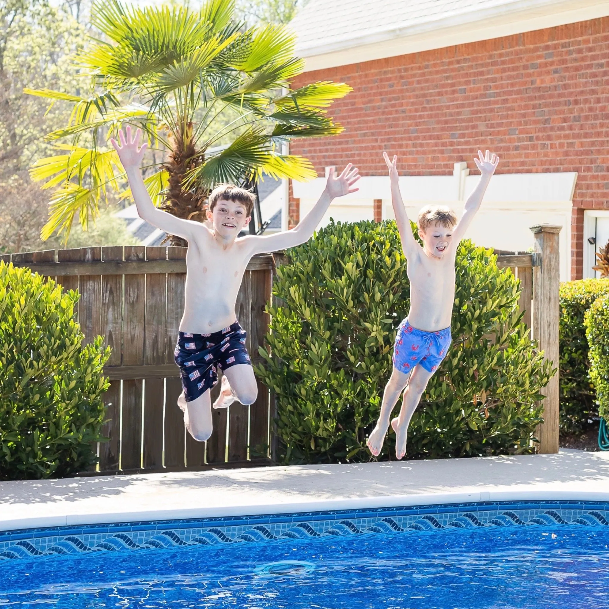 Sullivan Swim Shorts - Carolina Crab