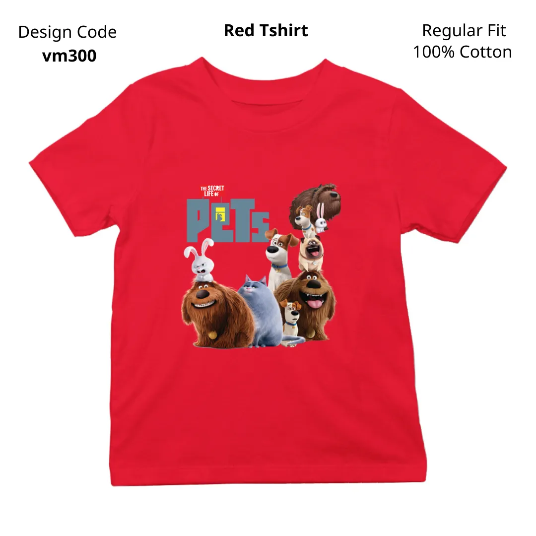 The secret life of pet T-shirt ( Design Vm300 )