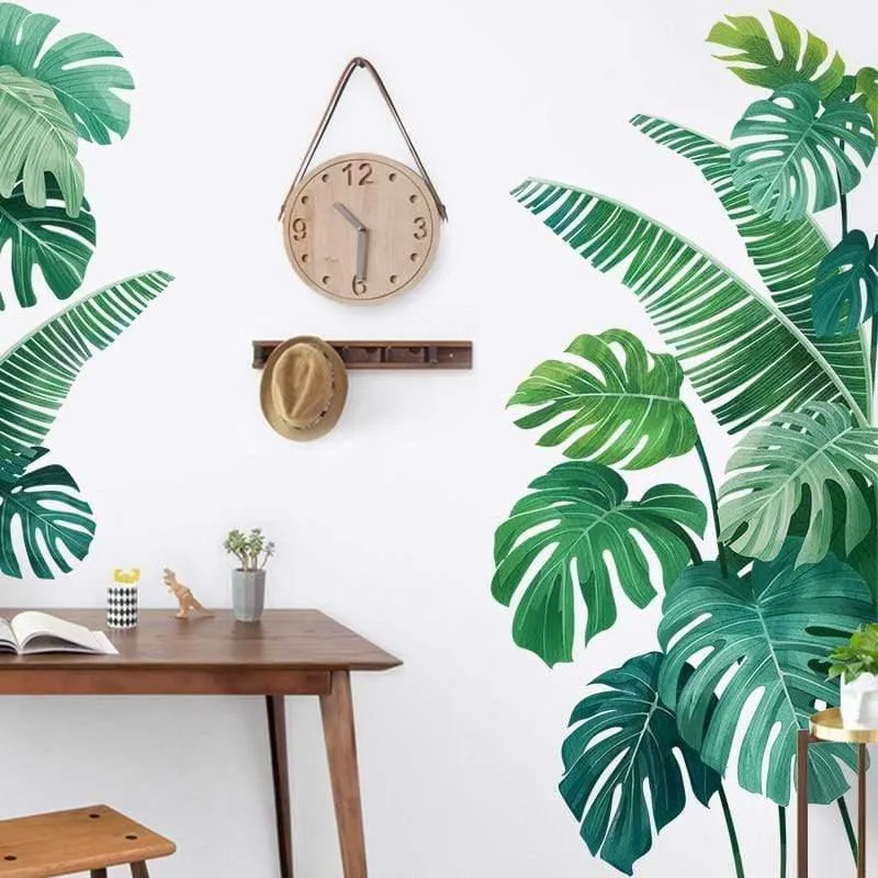 Tropical Plant Wall Mural Sticker