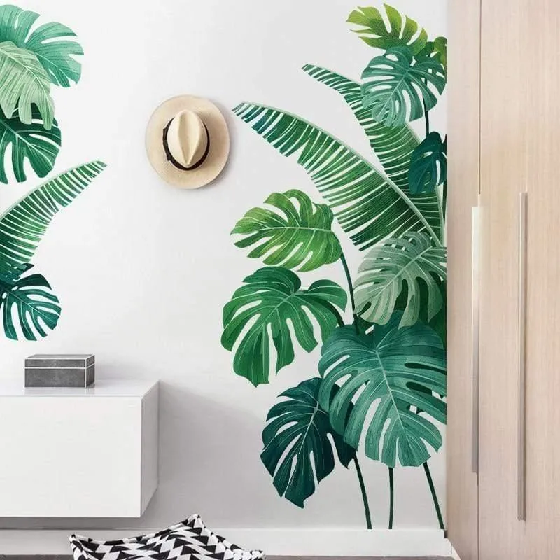 Tropical Plant Wall Mural Sticker