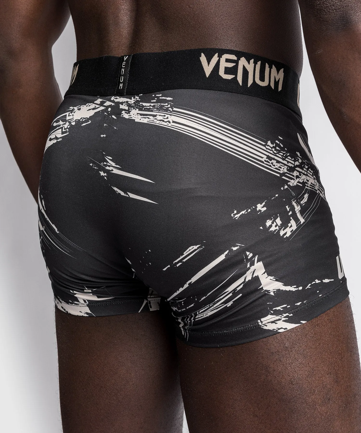 UFC Venum Authentic Fight Week 2.0 Men’s Boxer Briefs - Black/Sand